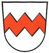 LogoWappen der Stadt Geisenfeld mit Silhouette und Schriftzug