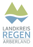 farbiges Logo des Landkreis Regen